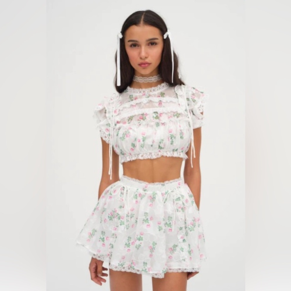 For Love and Lemons Remi Skort 🍋
